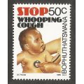 Bophuthatswana- MNH- Single- Thematic- Health- 1985