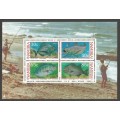Namibia SACC103 Coastal Angling Miniature Sheet MNH