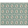 Union of South Africa Postage due SACC33 ½d Quarter Sheet CV R100 per stamp Various Marks smudges