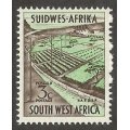 South West Africa SACC221 brown line from the base of the T of South outside frame - MNH- Thematic