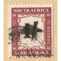 Union of South Africa SACC43 - Used- Cancel- Postmark- Post mark- Thematic