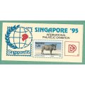 Namibia SACC138 Singapore `95 Intl. Stamp Exhibition M/S