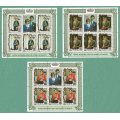 Penrhyn Islands 1983 Overprints - Royal Wedding- MNH- Sheets- Thematic