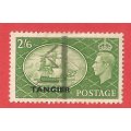 Tangier - King Georve VI SG286 -- Used- Cancel- Postmark- Post mark- Thematic