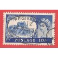 England Queen Elizabeth 2 SG538 - Used- Cancel- Postmark- Post mark-Thematic
