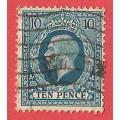England King George V SG448 - Used- Cancel- Postmark- Post Mark-Thematic