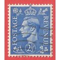 England King Georve VI SG489 WMK INV - Used- Cancel- Postmark- Post Mark-Thematic
