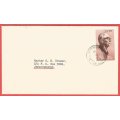 FDC- Republic of South Africa- 1968- Private Cover- Used- Cancel- Rissik Street