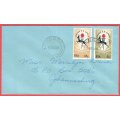 FDC- Republic of South Africa- 1969- Private Cover- Used- Cancel- Kengray