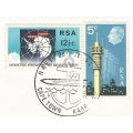 RSA- FDC- NAVY Day 1971 Private Cover Intl. Stamp Exhibit. Cape Town