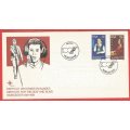 RSA- FDC3.30- Deaf and Blind Institute -1981- Cancel- Worcester- Variety- Different FDC Shades