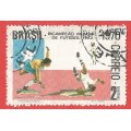 Brazil 1970 Brazil`s Third Victory in the Football World Cup - Used- Cancel- Postmark- Post mark