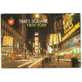 Post Card- Postcard- TIMES SQUARE- NEW YORK- Used-Blossom Competition-Thematic-City-Buildings