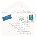 England-1989- Domestic Mail- Cover- FDC- Cancel- Used- Postmark- Post Mark