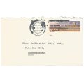 RSA-1975- Domestic Mail- Cover- Used- Postmark- Johannesburg- FDC