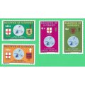 Bailiwick of Guernsey- 1975 Set- MNH- Christmas Peace on Earth- Thematic- Earth