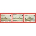 Jersey- MNH- Set- 1978 EUROPA Stamps - Monuments - Thematic- Forts- Castles- History
