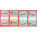 Bailiwick of Guernsey 1982 Old Copperplate II -MNH-Gutter Set-Thematic-Scenery-History