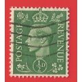 England 1941 SG485 KGVI - Used- Cancel- Postmark- Thematic- Famous People