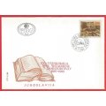 Yugoslavia-1989-PTT-13/89-FDC-Cover-Cancel-Postmark-Thematic-Book-Buildings
