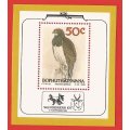 Bophuthatswana-1989- M/S-MNH- SACC 226a-Thematic-Fauna-Birds-Eagle