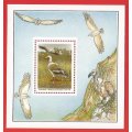 Transkei-1991- M/S-MNH- SACC 276a-Thematic-Fauna-Birds-Egyptian Vulture