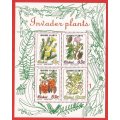 Ciskei-1993- M/S-MNH- SACC 246-Thematic-Flora-Invader Plants