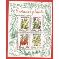 Ciskei-1993- M/S-MNH- SACC 246-Thematic-Flora-Invader Plants