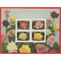 Ciskei-1994- M/S-MNH- SACC 255-Thematic-Flora-Flowers-Roses