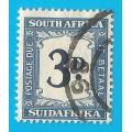 Union of South Africa SACC36- Postage Due- Used-Cancel-Thematic-Numbers