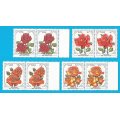 RSA-1979-FDC+Set MNH Stamps-Thematic-Flora-Flowers-Roses-Scenery