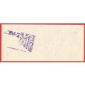 Union of SA-Volkskas Beperk-Cheque-1960-Postmark-Cancel