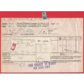 Union of SA-Atlantic Refining Company Of Africa Ltd(BP)-Invoiceand Receipt-1946-Postmark