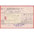 Union of SA-Atlantic Refining Company Of Africa Ltd(BP)-InvoiceandReceipt-1946-Postmark