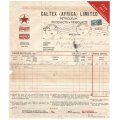 Union of SA-CALTEX AFRICA LIMITED-Cash Sale Slip-1946-Postmark
