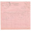 Union of SA-BONNIEVALE- Invoice-1946-Cancel-Postmark