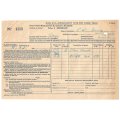 Union of SA-South African Railways and Harbours Consignment Note Per Goods Train-1945-No 1350
