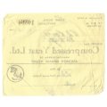 Union of SA-Compressed Yeast LTD-1945-No 10864-Receipt