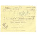 Union of SA-Compressed Yeast LTD-1945-No 16431-Receipt
