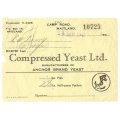 Union of SA-Compressed Yeast LTD-1945-No 10723-Receipt