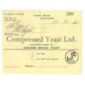 Union of SA-Compressed Yeast LTD-No 280-1945-Receipt