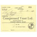 Union of SA-Compressed Yeast LTD-No 409-1945-Receipt