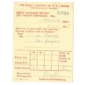 Union of SA-The Shell Company of South Africa Limited-Receipt-1945-No 20798