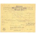 Union of SA-The Shell Company of South Africa Limited- Cash Receipt-1945-No 10103
