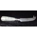 Cheese Knife. Clear bubble handle