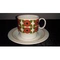 Cup and Saucer- Continental China Vitreous-Made in South Africa-Mix and Match