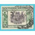 Southern Rhodesia-Cancel-Used-Thematic-Symbol SACC55