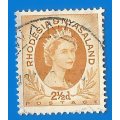 Rhodesia and Nyasaland-Cancel-Used-Thematic-Famous Person
