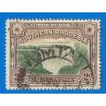 Southern Rhodesia-2d-Victoria Falls-Cancel-Used-Thematic-Flora-WaterFall