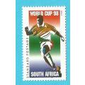RSA SACC1095 -MNH-1998-World Cup-Thematic-Sport